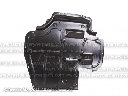 SE Ibiza 99->02 engine shield without side part (Polyethylene (PE))