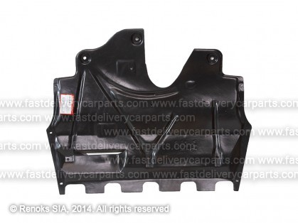 SK Fabia 00->07 engine shield BENZ/DIESEL (high density Polyethylene (HDPE))