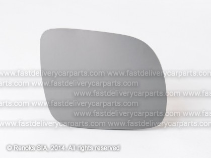 SK Fabia 00->07 spoguļa ieliktnis R apsildāms liekts mazais TW