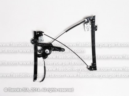 SK Octavia 01->05 loga pacēlāja mehānisms priekšas R bez motoriņa skat SK Octavia 97->00