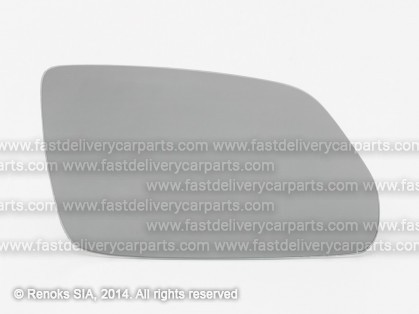 VW Polo 05->09 spoguļa stikls R liekts ar līmlentu TW