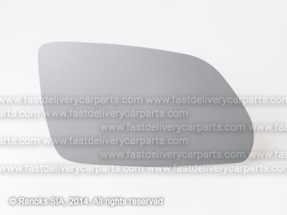 SK Octavia 05->08 spoguļa ieliktnis R apsildāms liekts skat VW Polo 05->09