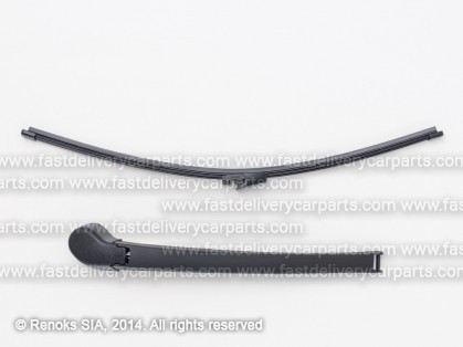 SK Octavia 05->08 logu tīrītāja slotiņas turētājs aizmugures +slotiņa 410MM