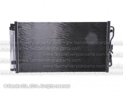 BMW 3 F30 12->19 condenser 640X350X16 with receiver dryer 1.5/1.6/3.0/2.0D/3.0D OEM MAHLE