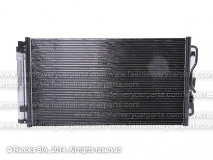 BMW 3 F30 12->19 radiators KOND 640X350X16 ar sausinātāju 1.5/1.6/3.0/2.0D/3.0D OEM MAHLE