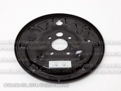 SK Octavia 97->00 bremžu aizsegs aizmugures L DRUM STEEL
