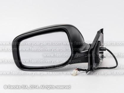 TT Yaris 06->09 spogulis L elektro gruntēts liekts 3pins