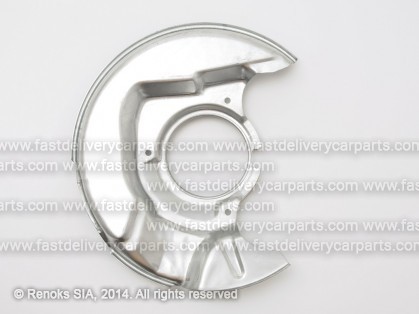 TT Corolla 92->97 wheel dust shield front L STEEL