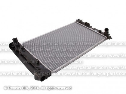 TT Corolla 00->01 radiators 1.4/1.6 MAN +/-KOND 600X348X16 tips DENSO, KOYO