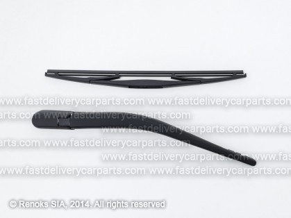 TT Corolla 02->04 logu tīrītāja slotiņas turētājs aizmugures +slotiņa 350MM HB
