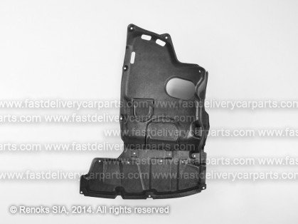 TT Corolla 04->06 engine shield R 1.4D/2.0D (ABS+PVC)