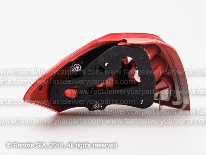 TT Auris 07->10 tail lamp R model with one bulb holder plate DEPO