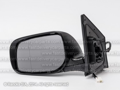 TT Corolla 07->10 spogulis L elektro apsildāms gruntēts liekts 5pins