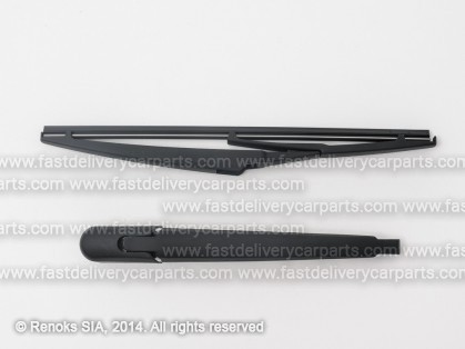 TT Avensis 08->12 logu tīrītāja slotiņas turētājs aizmugures +slotiņa 305MM KOMBI