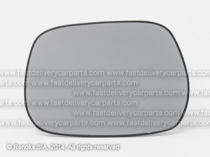 TT Rav4 00->03 spoguļa ieliktnis L apsildāms liekts
