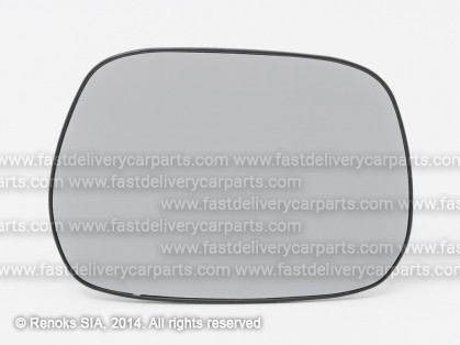 TT Rav4 00->03 spoguļa ieliktnis R apsildāms liekts
