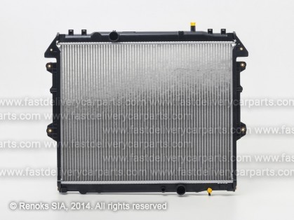 TT HI-LUX 05->12 radiators 2.5/3.0D MAN 658x525x28