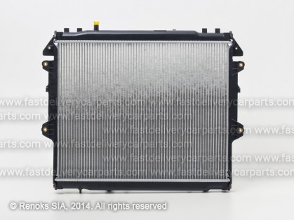 TT HI-LUX 05->12 radiators 2.5/3.0D MAN 658x525x28