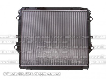 TT HI-LUX 16->20 radiators 2.4D MAN +/-KOND 658X550X16