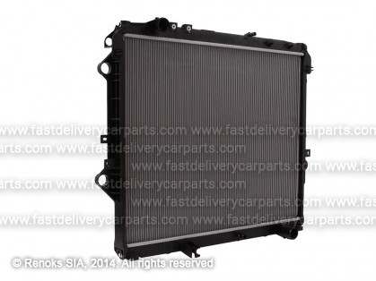 TT HI-LUX 16->20 radiators 2.4D MAN +/-KOND 658X550X16