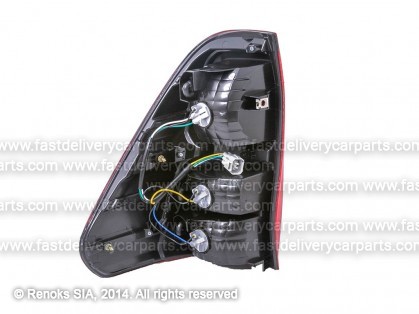 TT HI-LUX 16->20 tail lamp R without bulb holders DEPO