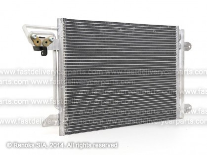 AD A3 03->08 radiators KOND 580X390X17 ar iebūvētu sausinātāju 1.6/2.0/3.2/1.9D/2.0D RA94684 MAHLE