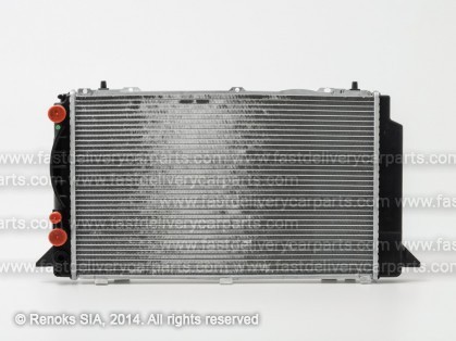 AD 80 91->94 radiator 1.6/2.0/2.0-16V/1.9TDi +/-AC 596X358X34 RA60465A HELLA