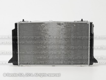 AD 80 91->94 radiator 1.6/2.0/2.0-16V/1.9TDi +/-AC 596X358X34 RA60465A HELLA