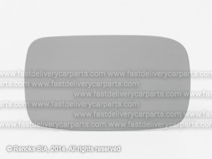 VV S40 03->07 spoguļa stikls R liekts push-in