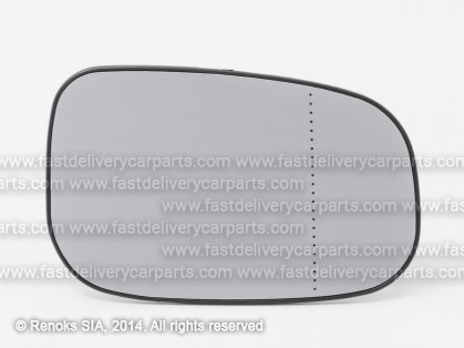 VV S40 07->12 spoguļa ieliktnis R apsildāms sfērisks