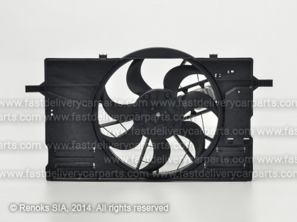 VV S40 03->07 ventilators ar difuzoru 420mm 3pin ar vadibas moduli