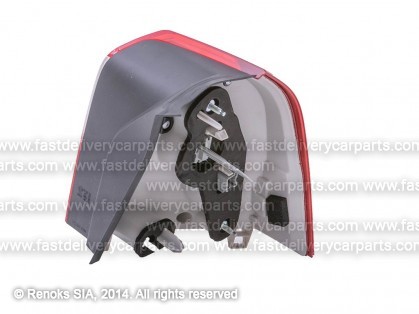 VV XC70 07->16 tail lamp outer L without bulb holders LED 07->13 TYC