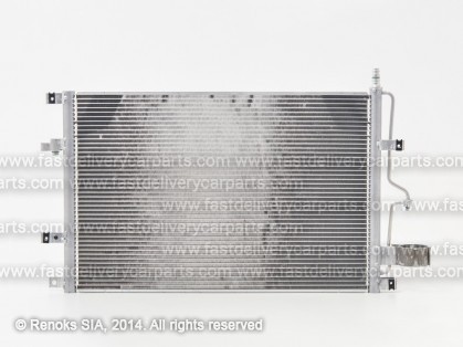 VV S80 98->06 radiators KOND 685X425X25 bez sausinātāja 2.0/2.4/2.5/2.8/2.9/2.4D/2.5D