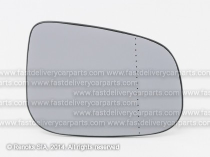 VV S60 10->13 spoguļa ieliktnis R apsildāms sfērisks