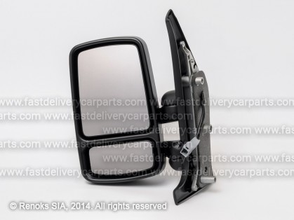 RN Master 98->03 mirror L electrical heated black convex 5pins short