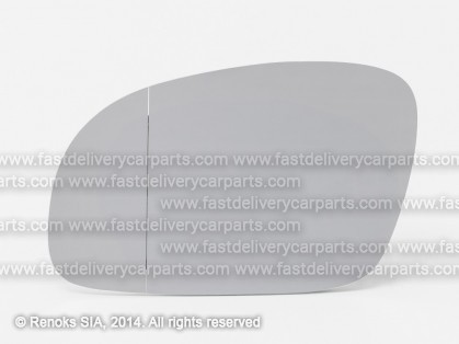 VW Beetle 98->05 spoguļa ieliktnis L apsildāms sfērisks 02->05 TW