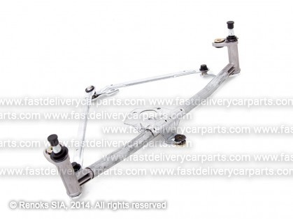 VW Beetle 98->05 wiper mechanism without motor with guide rod