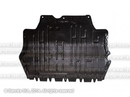 VW Passat 14-> защита двигателя DIESEL (high density Polyethylene (HDPE))