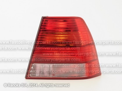 VW Bora 98->05 tail lamp SED R white/red without bulb holders TYC