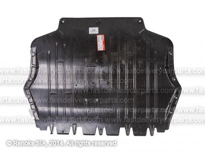 VW Golf 03->09 защита двигателя DIESEL без отверстий (Polypropylene (PP/PPE))