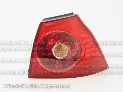 VW Golf 03->09 aizmugures lukturis HB stūris R bez patronām TYC