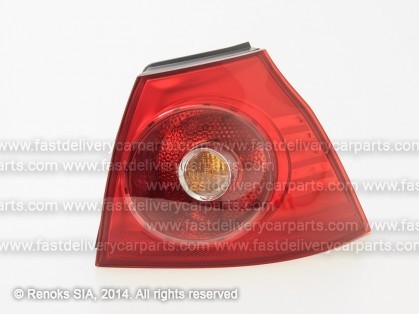 VW Golf 03->09 tail lamp HB outer R without bulb holders TYC