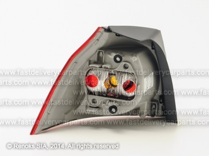 VW Golf 03->09 tail lamp HB outer R without bulb holders TYC