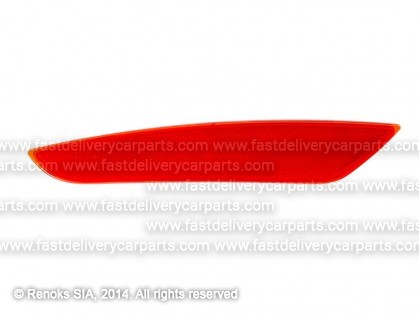 VW Golf 09->12 rear reflector HB L red DEPO