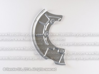 VW Golf 98->03 защита тормозного диска переднего L 256/280/288MM STEEL