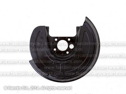 AD TT 06->14 bremžu aizsegs aizmugures R 256MM STEEL skat VW Golf 98->03