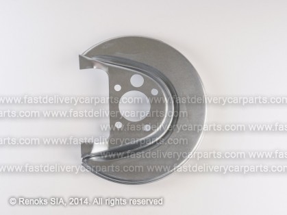 SK Octavia 01->05 wheel dust shield rear L same VW Golf 98->03