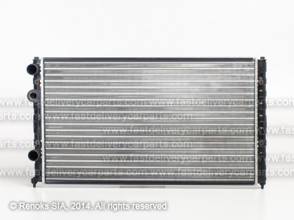 VW Polo Classic 97-> radiator 1.4/1.6/1.7SDi/1.9TDi MAN +AC 630X380X23 RA65255A J.DEUS