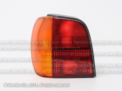 VW Polo 94->99 tail lamp HB L without bulb holders TYC