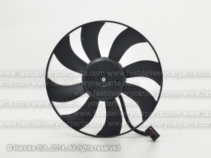 SK Fabia 00->07 ventilators 390mm 3pin TEMIC type